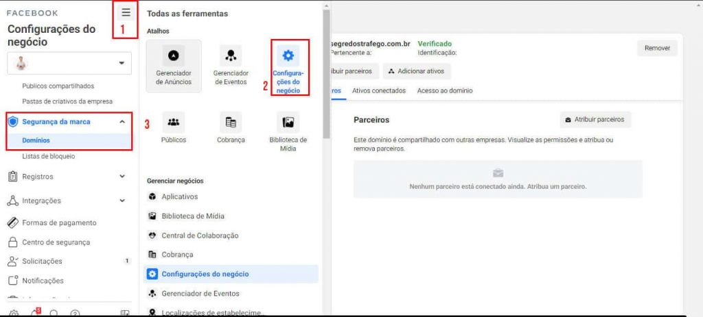 Adicionando píxel em conta de anúncio e Facebook Ads