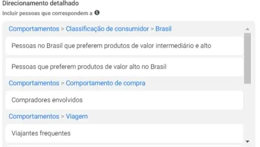 Direcionamentos detalhados de luxo do Facebook Ads - como segmentar para ricos facebook ads