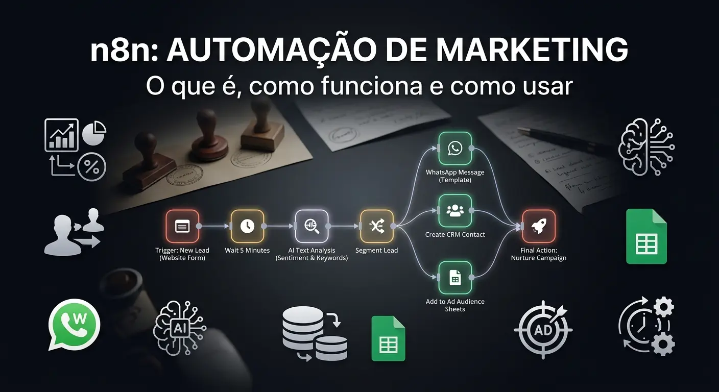 n8n para automação de marketing